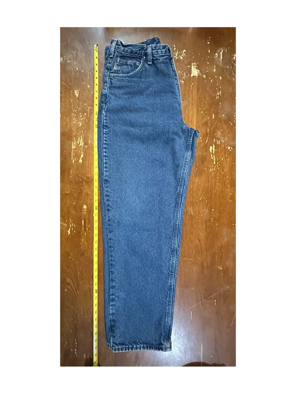 Carhartt Vintage 2006 B172 DTS Men’s Flannel Lined Relaxed Fit Denim Jeans 38x32